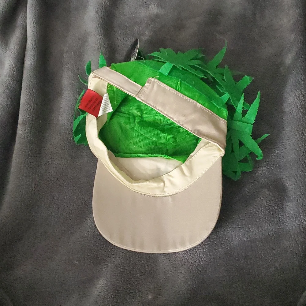 Green Leaf Visor Hat